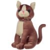 Home Decor~Interior Door Stop - Brown Cat with Ribbon Doorstop Stay Home Decoration Cosy