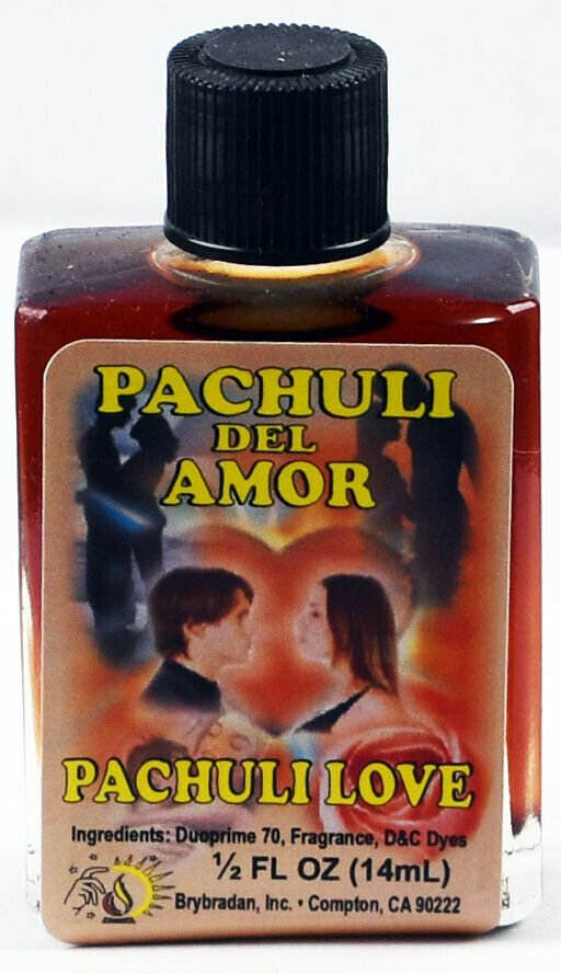 【Magic Oil】BRYBRADAN Patchouli Love Oil / Pachuli Del Amor Aciete - ½fl.oz./14.7ml