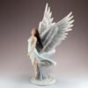 Fairy Collection~White Angel With Gold Key and Orb Figurine Statue 10.75" High New In Box!