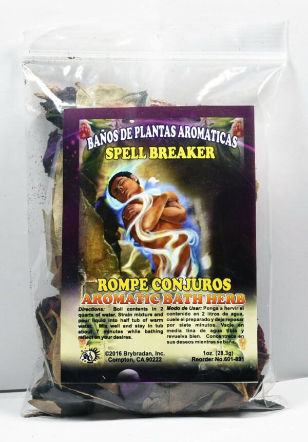 【Bath Herb】Spiritual Aromatic Bath Herb SPELL BREAKER ROMPE CONJUROS Bano de Hierbas 1oz