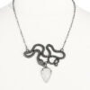 ENTWINED NECKLACE / Occult, occult Fashion, Satanic, Snakes