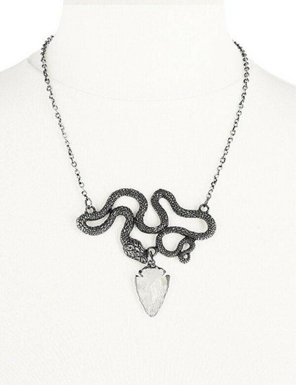 ENTWINED NECKLACE / Occult, occult Fashion, Satanic, Snakes