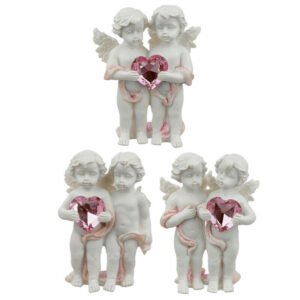 Home Decor~3 Peace of Heaven Cherub - Love Everlasting Figurine Angel Collectable Ornament