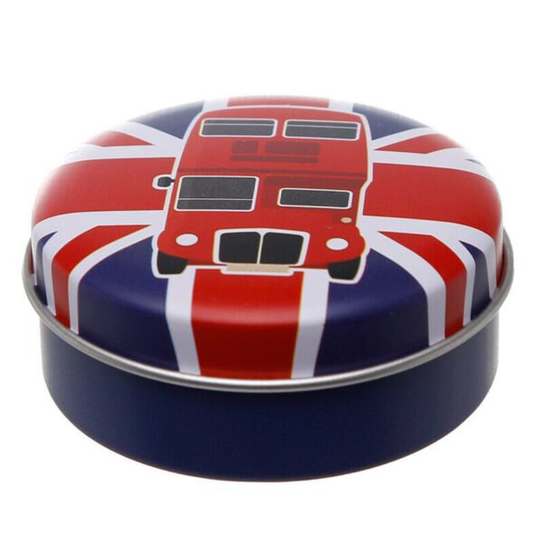 Collectable Design~Funky Lip Balm in a Tin - London Designs Travel Purse Pocket