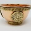 Wicca & Paganism~Tree of Life Copper Offering Bowl: Incense Resin Smudge Burner Holder Cauldron