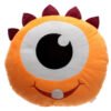 Home Decor~Orange Plush Monstarz Monster Cushion Home Office Kid Bedroom Novelty Decoration