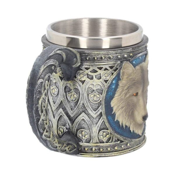 Magicun Giftware~Lone Wolf Tankard 15.4cm Wolves Tankard