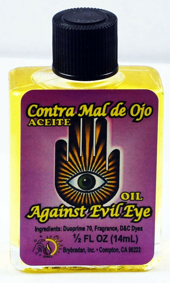 【Magic Oil】BRYBRADAN Against Evil Eye Oil / Contra Mal de Ojo Aciete - ½fl.oz. /14.7ml