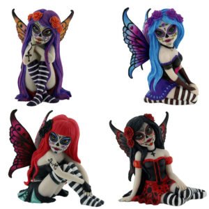 Magicun Giftware~Rosalia Valentina Azula Hauptlagerstätten Sugar Skull Fairy Figurinen Deko Figur