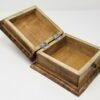 Wicca & Paganism~Lotus Hamsa Hand Wooden Carved Box, 4 x 6", Hand Carved, Brand New