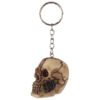 Collectable design~Skulls & Roses Skull Keyring Gothic