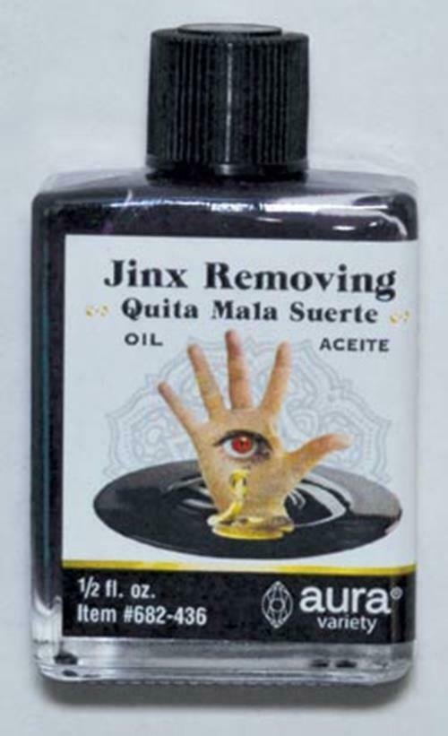 【Magic Oil】Jinx Removing Magical Oil Santeria Hoodoo Wicca Pagan Spell Oil 4 Dram