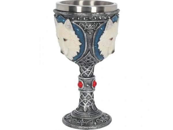 Magicun Giftware~Ghost Wolf Gothic Goblet Wine Glass Cup Fantasy Tableware Decor Gift