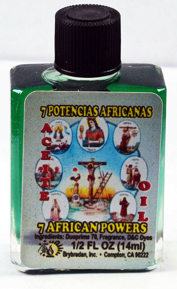 【Magic Oil】BRYBRADAN 7 African Powers / 7 Potencias Africanas Oil - ½ FL.OZ. (14.7 ML)