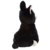 Home Decor~Cute Black and White Dog Plush Door Stop -Weighted Animal Shaped Filled Doorstop
