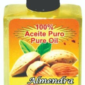 BRYBRADAN ALMOND PURE OIL - ALMENDRA ACEITE PURO 1/2OZ 1 3 6 12 PCS