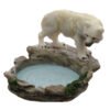 Home Decor~Forest Protector - Protector of the North Wolf Tea Light Candle Holder