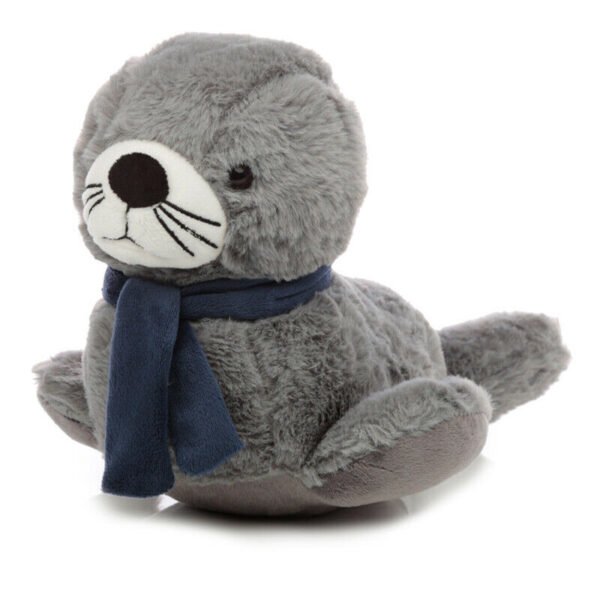Home Decor~Cute Plush Seal Wearing Scarf Doorstop Stop Door Stay Home Decoration Snug Cosy