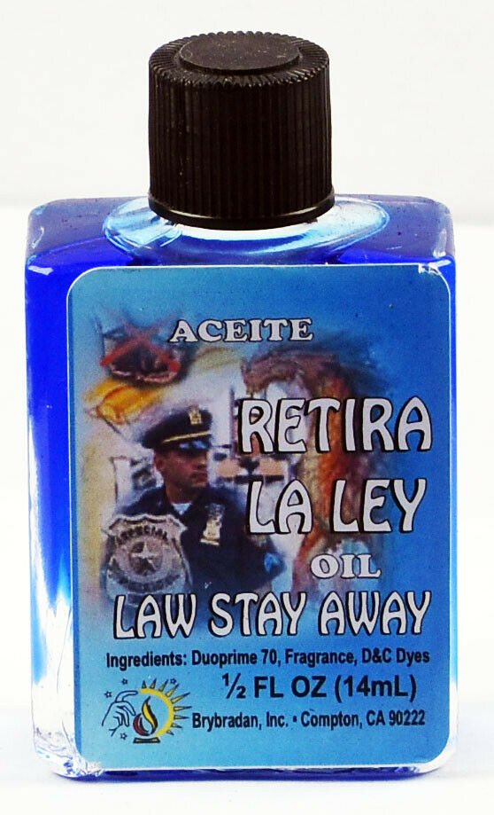 【Magic Oil】BRYBRADAN Law Stay Away Oil / Retira La Ley Aciete - ½fl.oz./14.7ml