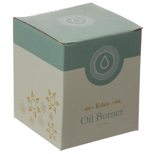 Home Fragrance~Dot Cut-Out Ceramic Eden Oil Burner