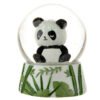 Collectable design~1 x Novelty Collectable Panda SnowGlobe Snow Globe Glitter Shaker Ornament Gift