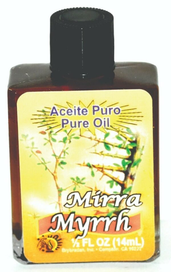【Magic Oil】BRYBRADAN MYRRH PURE OIL - MIRRA ACEITE PURO 1/2OZ 1 3 6 12 PCS