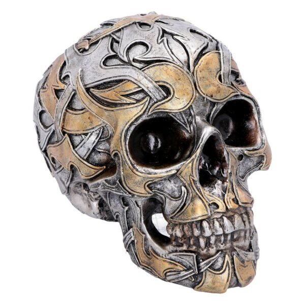 Magicun Giftware~Nemesis Iron Skull Figurine Oriental Tribal Traditions Ornament Small or Large