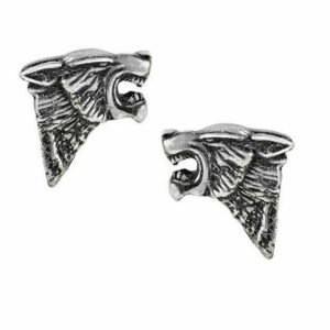 s-l1600_87131d8d-d906-4474-9b45-646752ecb3ea Alchemy Gothic Pewter - DARK WOLF - Stud Earrings