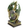 Home Decor~LED Mystical Vortex Dark Legends Dragon Figurine Collectable Ornament Figurine
