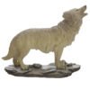 Home Decor~Moonlight Protector Protector of the North Wolf Figurine