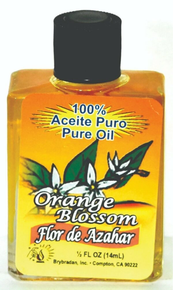 【Magic Oil】BRYBRADAN ORANGE BLOSSOM PURE OIL - FLOR DE AZAHAR ACEITE PURO 1/2OZ 1 3 6 12 PC