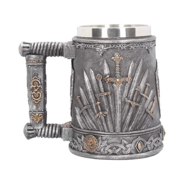Magicun Giftware~Sword Of The King Tankard 14cm Medieval Tankard