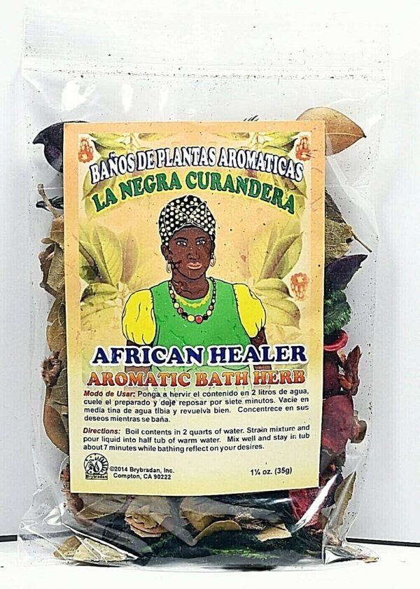 【Bath Herb】Spiritual Aromatic Bath Herb AFRICAN HEALER NEGRA CURANDERA Bano de Hierbas 1oz