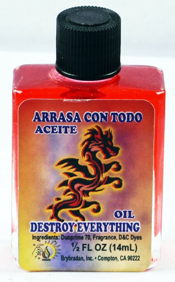 【Magic Oil】BRYBRADAN Destroy Everything Oil / Arrasa Con Todo Aciete - ½fl.oz. /14.7ml