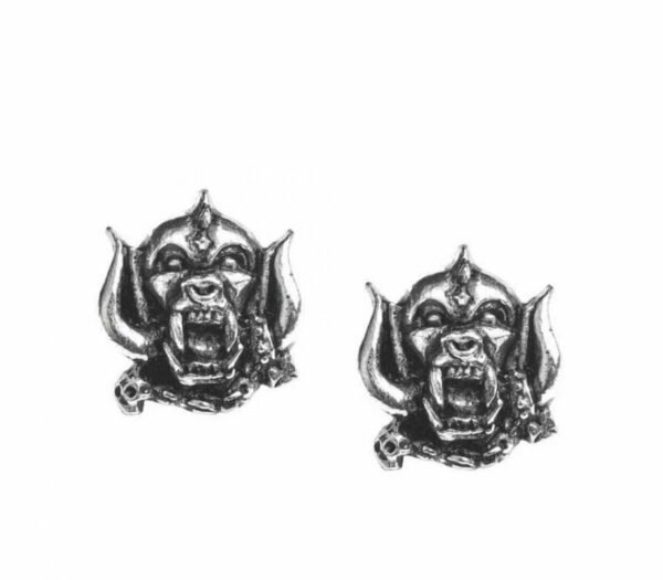 Alchemy Gothic Pewter - MOTORHEAD WARPIG - Stud Earrings