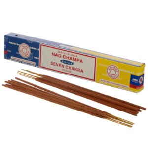Home Fragrance~SATYA Sai BaBa Nag Champa & Seven Chakra Incense Sticks 12 x 14 sticks