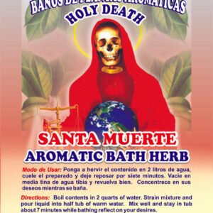 【Bath Herb】Spiritual Aromatic Bath Herb HOLY DEATH SANTA MUERTE Bano de Hierbas 1oz