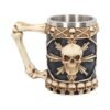 Magicun Giftware~Large Tankard Of Skulls 16cm Skull Tankard