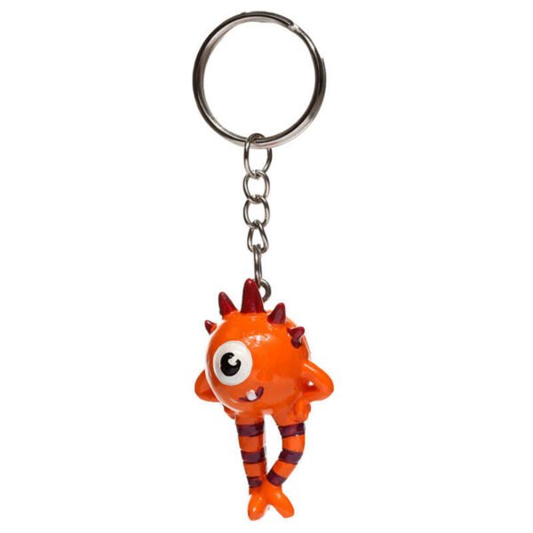 Collectable design~Novelty Collectable Orange Monstarz Monster Keyring