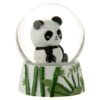 Collectable design~1 x Novelty Collectable Panda SnowGlobe Snow Globe Glitter Shaker Ornament Gift