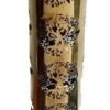 Home Fragrances ~Tree of Life Brass Incense Tower Burner 12" Standing Incense Burner