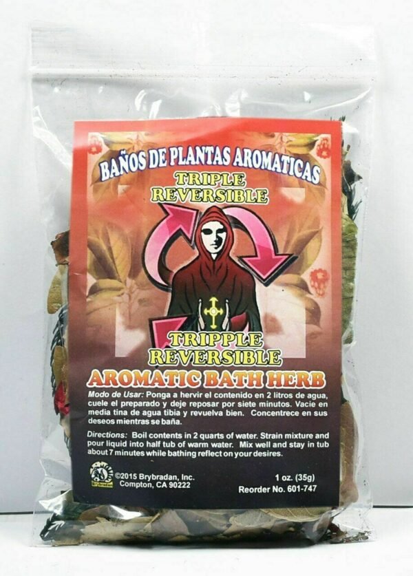 【Bath Herb】Spiritual Aromatic Bath Herb TRIPLE REVERSIBLE Bano de Hierbas 1oz