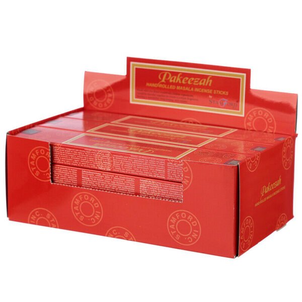 Home Fragrance~STAMFORD Masala Pakeezah Incense, 15 Sticks x 12 Packs,