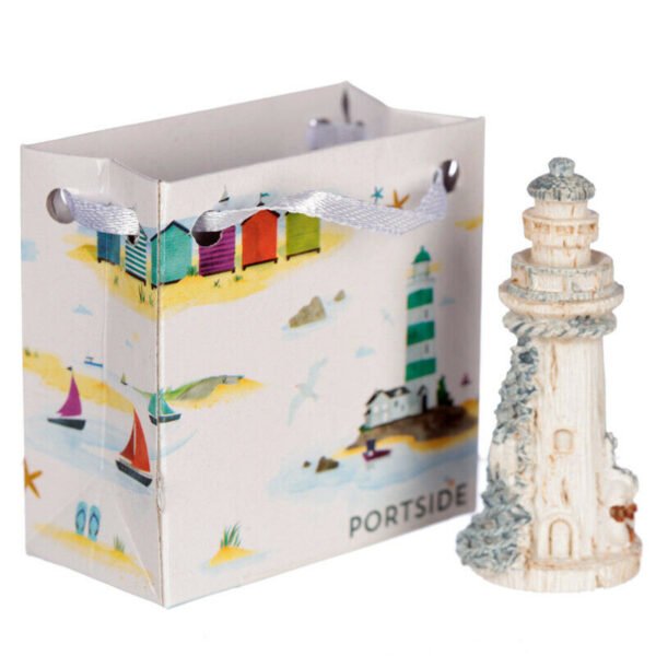 Home Decor~Novelty Seaside Nautical Collectable in Mini Gift Bag Boat Lighthouse