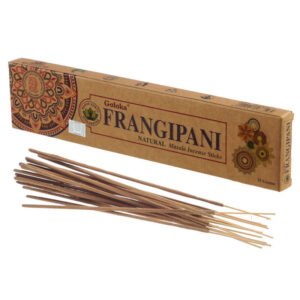 Home Fragrance~Goloka Organika Frangipani collection incense sticks- 1 case (6 boxes)