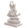 Home Decor~Decorative White Ganesh Figurine - Statue - Ornament - Gift - Hinduism