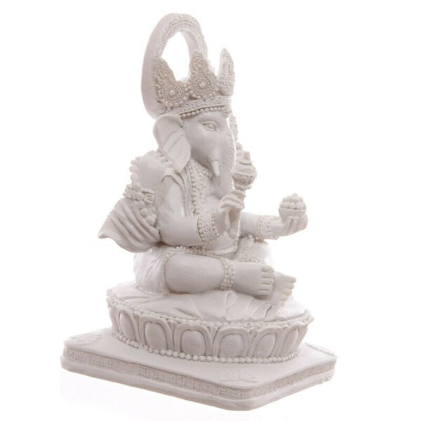 Home Decor~Decorative White Ganesh Figurine - Statue - Ornament - Gift - Hinduism