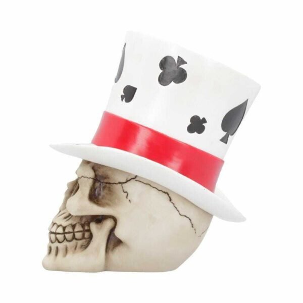 Magicun Giftware~Casino Jack 20cm Skull Figurine Medium