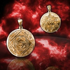 Magicun Talisman~Talisman Spiritual Wisdom (4) silver and gold