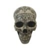Witchcraft~Paranormal Carved Ouija Symbols Skull Skeleton Occult Figurine Halloween Head